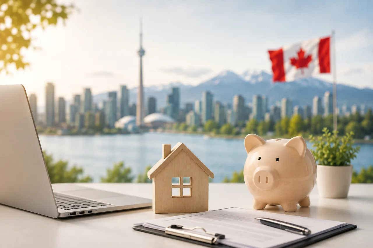 Canadian borrower reading payday loans Canada cost table before applying